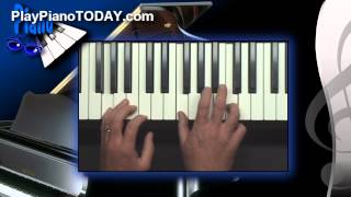 Piano Lessons: Slash Chords Ch. 1 (Updated to HD)