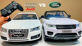 RC Range Rover Sports Car Vs RC MClaren 765 Officially Licensed Unboxing & Fight - Chatpat toy tv
