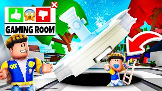 I Built BABY ZEE a SECRET GAMING ROOM in Brookhaven RP! (Roblox)