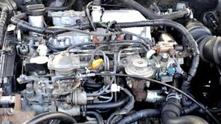 how to Toyota 2 3c Complete Engine Fitting