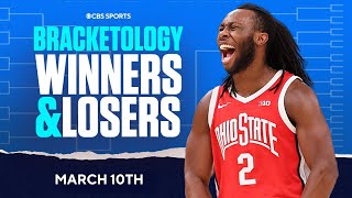 NCAA Tournament Bracketology WINNERS AND LOSERS from Sunday slate | CBS Sports