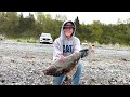 Surf fishing Alaska’s Kenai Peninsula for Halibut  2023 limit caught