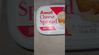 Trying Amul Cheese Spread Spicy Garlic 🧄 Flavour #shorts