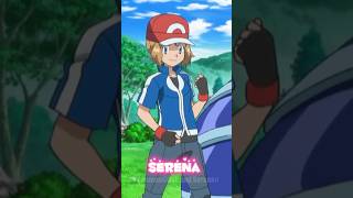 Ash vs Serena battle [La La Come To The La] #shorts #youtubeshorts #pokemonshortvideo #shortvideo