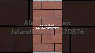 Brick mosaic article From Alessio Mosaic Jalandhar 9855570876 #mosaictile #youtubeshorts