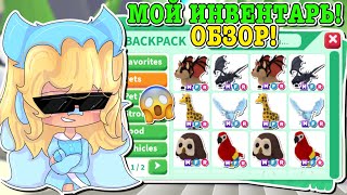 МОЙ ИНВЕНТАРЬ В АДОПТ МИ! MY INVENTORY! | ROBLOX ADOPT ME Kroshka_Nastia