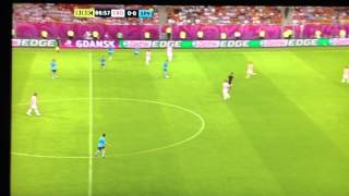 Jesus navas goal vs Croatia euro 2012