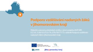 PODPORA NADANÝCH: on-line konference JCMM o možnostech podpory nadaných žáků