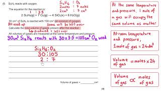 Calculating Gas Volumes | GCSE Chemistry Higher Tier Exam Masterclass