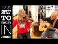 Peaceful Hymn “Tis So Sweet To Trust In Jesus” Rosemary Siemens (Violin+Guitar)