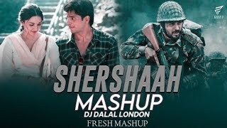 Shershaah | Mashup | DJ Dalal London | 4 in 1 Songs | Shershaah All Songs | B Praak | Darshan Rav