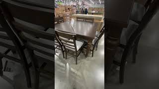 Check this dining table at Costco. #costco #costcofinds #costconew #costcohaul #california