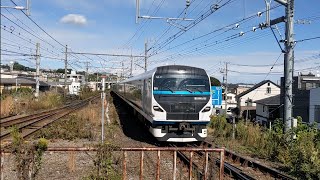 E257系2000番台下り特急踊り子号　早川　通過