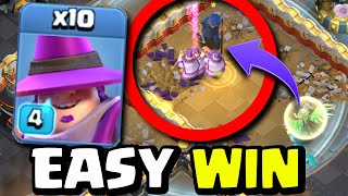 Apprentice Warden Charge ARMY is AMAZING at TH17 (Clash of Clans)