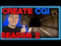 Blender Tutorial: Make an Underground/ Subway. Cycles 5.1, (S:2)(#160).  #cgi #3dart #cginerd