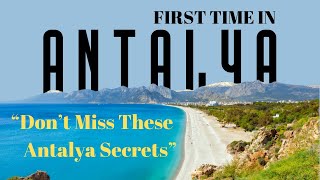 First Time in Antalya? Watch This! Don’t Miss These Antalya Secrets! All About Antalya in 3 minutes!