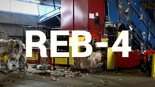 REB-4 Patented Two-Ram Baler - MRFs