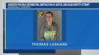 West Virginia man arrested for drug distribution and obstructing justice after false identity attemp