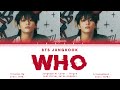 [AI COVER] BTS Jungkook - Who (Acoustic Remix) (Jimin)