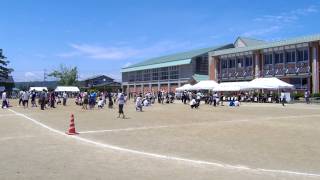 地区運動会　大字対抗リレー男子