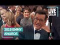 Stephen Colbert Crashes John Oliver's Interview at 2019 Emmys | E! Red Carpet & Award Shows