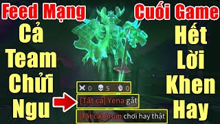 [Gcaothu] Ryoma thử feed 5 mạng khiến team địch trầm trồ - Cuối game được khen hết lời vì chơi hay