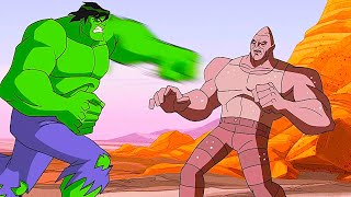 Hulk Vs  Carl Absorbing Man Crusher Creel |  The Avengers EMH