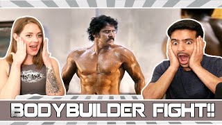 Vikram's Terrible Fight Scene With Bodybuilders Reaction | Shankar's I (Ai) (2015) Tamil Movie