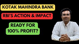 🛑 RBI Bars Kotak Mahindra Bank 🛑 | What to Do NOW? | Golden Opportunity? | Value Maverick |
