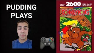 PUDDING PLAYS: DONKEY KONG ATARI 2600