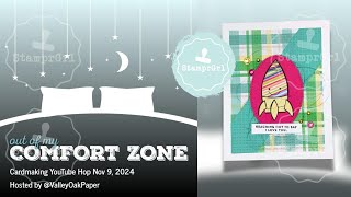 Cardmaking YouTube Hop: Out of My Comfort Zone Collab @ValleyOakPaper