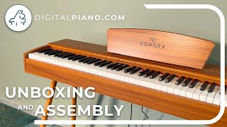 📦 Sonora SDP-1 | Unboxing \u0026 Assembly | Digitalpiano.com