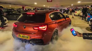 Stage 2 BMW M140i | BURNOUTS |POPS AND BANGS!