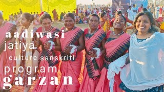 aadivasi sanskritik culture dance program at garzan 16/12/2022