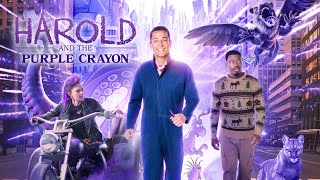 Harold and the Purple Crayon (2024) Movie || Zachary Levi, Lil Rel Howery || Review and Facts