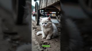 Cute Kitten Journey from Loss to Love  #catcare #cat #animallover #catllover