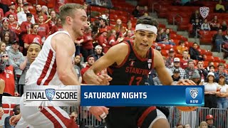 Cardinal gets first road sweep in two years, defeats Cougars 75-57