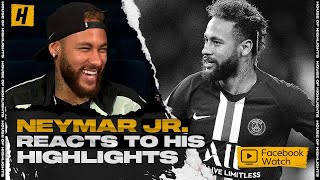 Neymar REACTS to Neymar Highlights! I The Reel