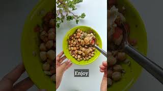 Chickpea Salad | Weight Loss Recipe | Chole Salad | High Protein Salad | Diet Recipes | #shorts