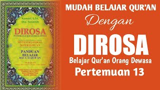 Belajar DIROSA Pertemuan Ke 13 #short