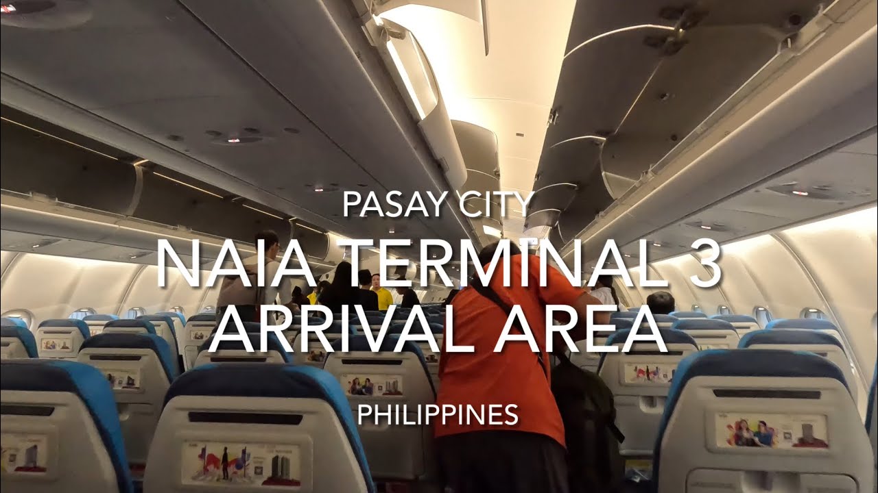 NAIA Terminal 3 Arrival Area, Pasay City, Philippines - YouTube