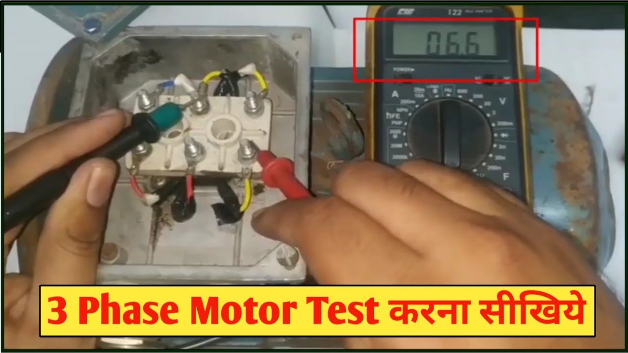 Three Phase Motor Testing Procedure Qizr