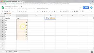 Google Sheets Small Function 2018