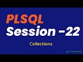 Oracle PL/SQL Tutorial Day -22 ✅ Collections in PLSQL✅