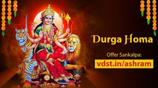 Durga Homa | 29 June 2024  | Live From VDS Bangalore Ashram