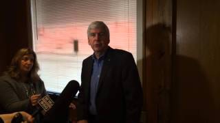 Gov. Rick Snyder On Detroit Blight Demolitions