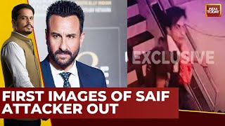 Saif Ali Khan Stabbed: First Image Of Saif Ali Khan's Attacker Revealed As Mumbai Police Close In