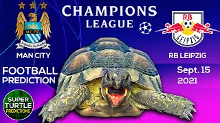 Manchester City vs RB Leipzig ⚽ UEFA Champions League 2021/22 🐢 Turtle Football Predictions