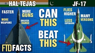 The Differences Between HAL TEJAS and JF-17 Thunder