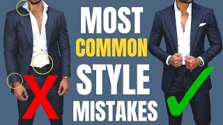 The MOST Common Mens Style Mistakes (and How to Fix Them)